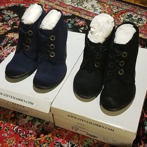 Steve Madden Heiddi Suede - Blue